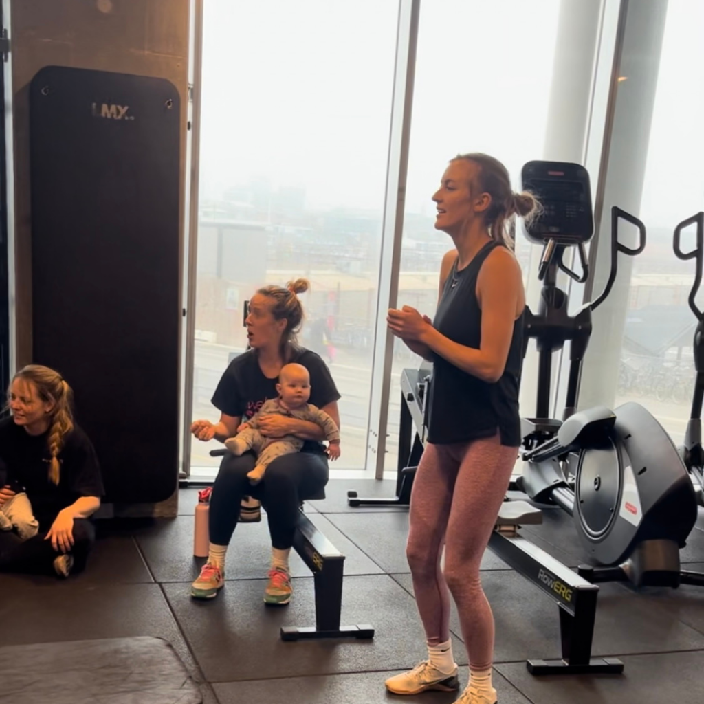 barselstræning i grupper