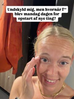 …Har du alligevel brug for at vente til på mandag, så gør dig selv den tjeneste, at lave planen i dag. 

Så du ved præcis, hvad du skal på mandag. 

Og bliver det pludselig onsdag, planen er pakket væk, du startede ikke. 
Ikke fordi du ikke vil. 
Men fordi det ikke passede ind. 

Så har du gemt det her opslag, så du ved hvor du finder mig, når du har brug for en hånd i ryggen 🫶🏼☀️ 

#personligtræner #onlinecoach #bevægelsesglæde #styrketræning #aktivlivsstil